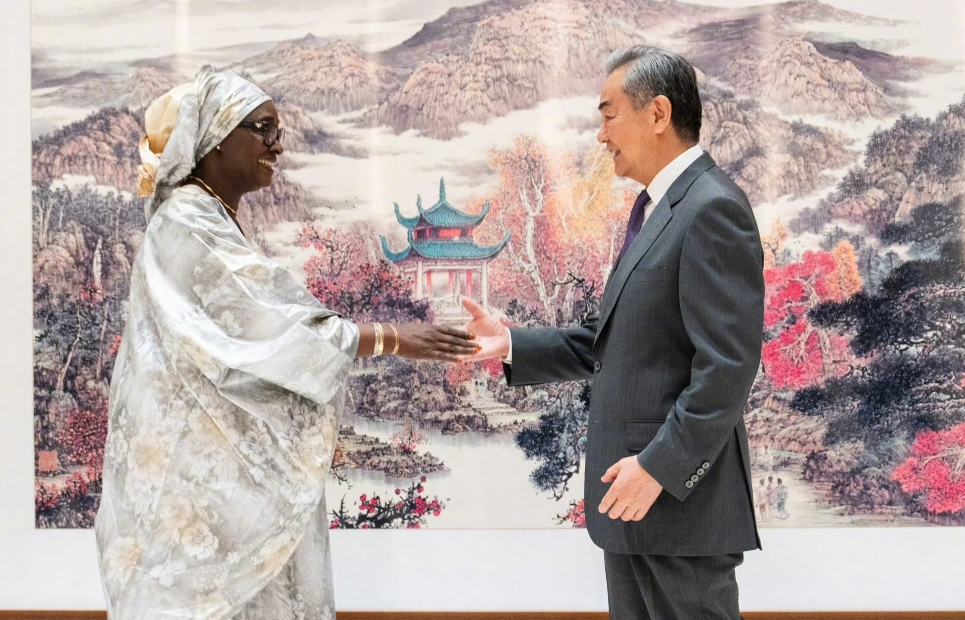 中国和塞内加尔谈妥了
6月10日，外交部长王毅在长沙会见前来参加会议的塞内加尔外