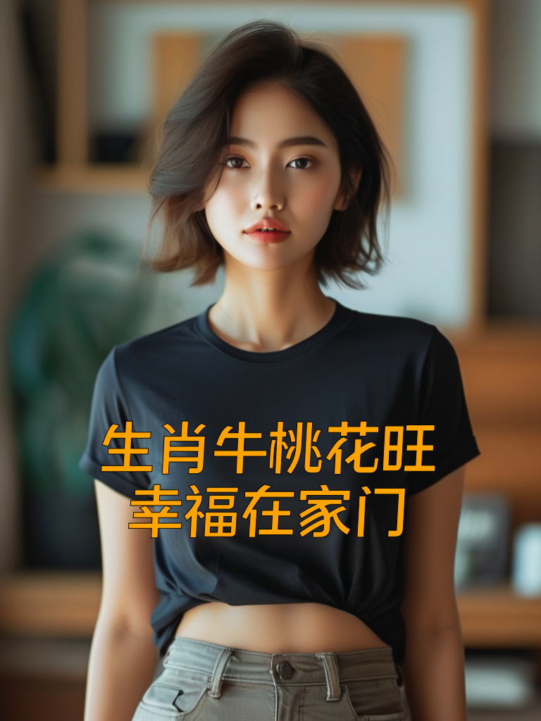 生肖牛桃花旺，幸福在家门\