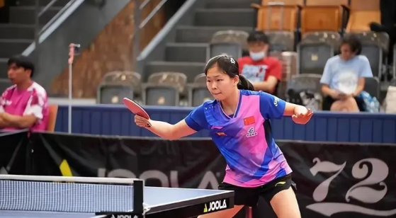从今以后，日本女乒选手张本美和不再寂寞了，她终于等来了强劲的对手。
中国16岁的
