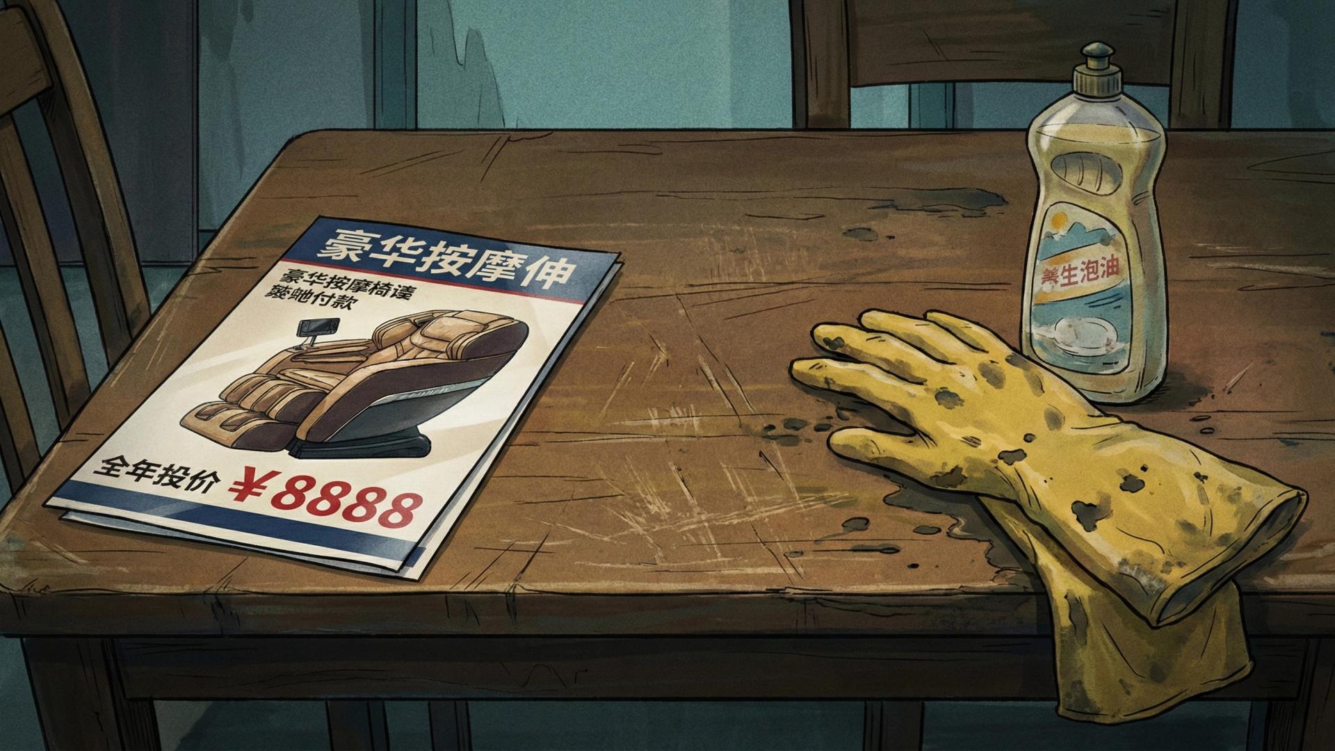 我省下了那八千块，但他今晚没怎么说话