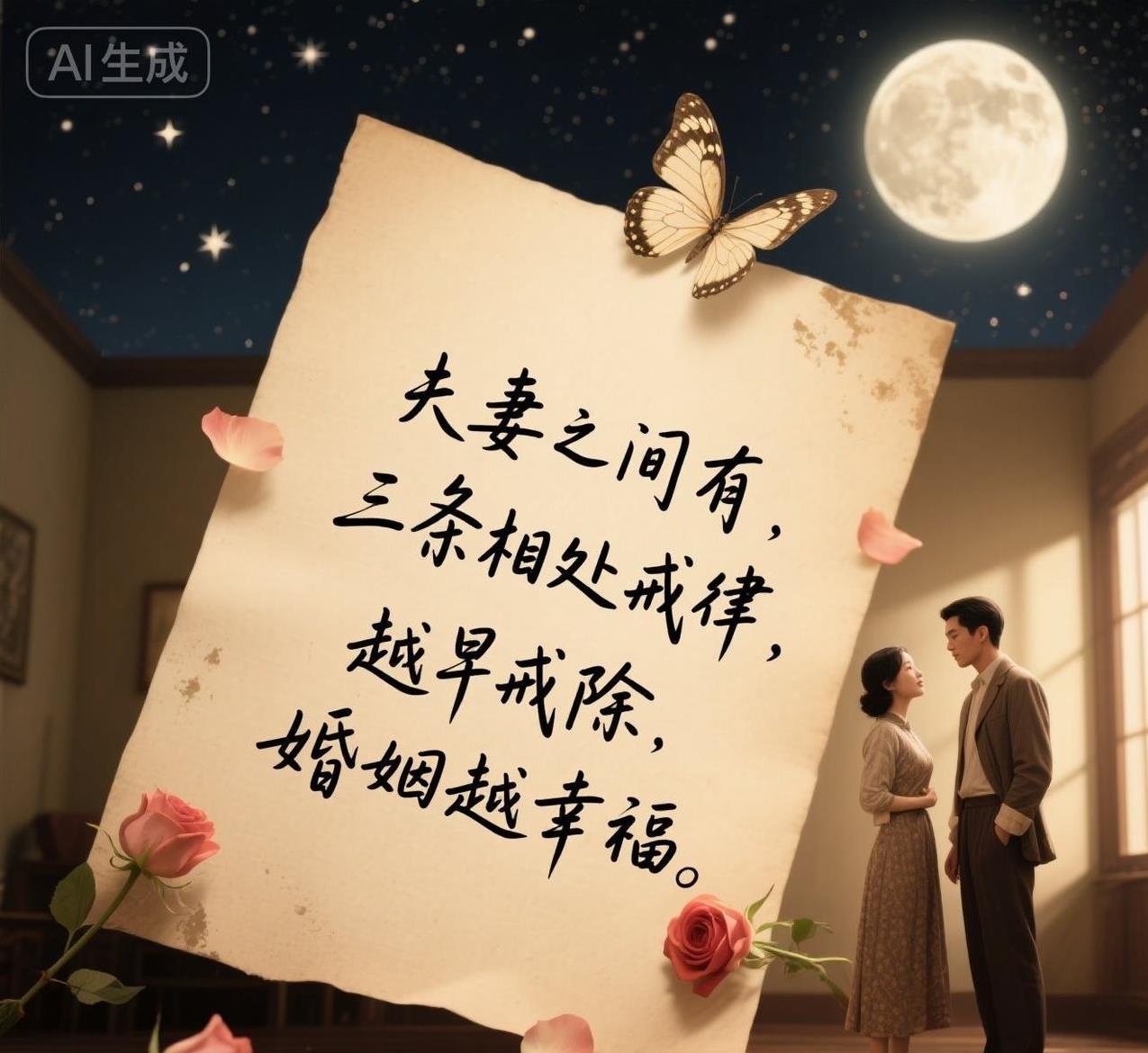 夫妻之间有三条“戒律”，一定要早点戒除，否则婚姻很难幸福！
经常有人问我，夫妻之