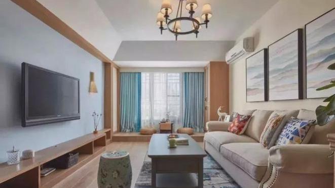 如果阳台不装门，窗帘应该装在哪？三种方案，你更喜欢哪一种？