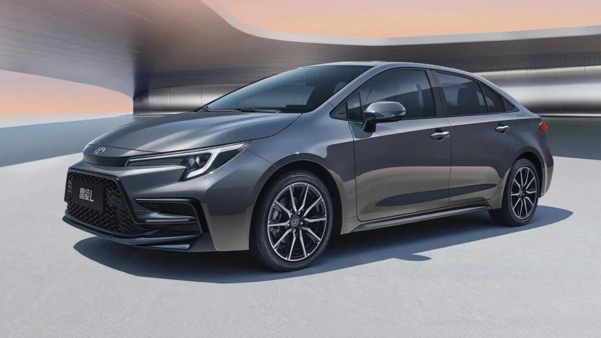 丰田雷凌L官图发布！车身轴距加长，搭载全新中控屏