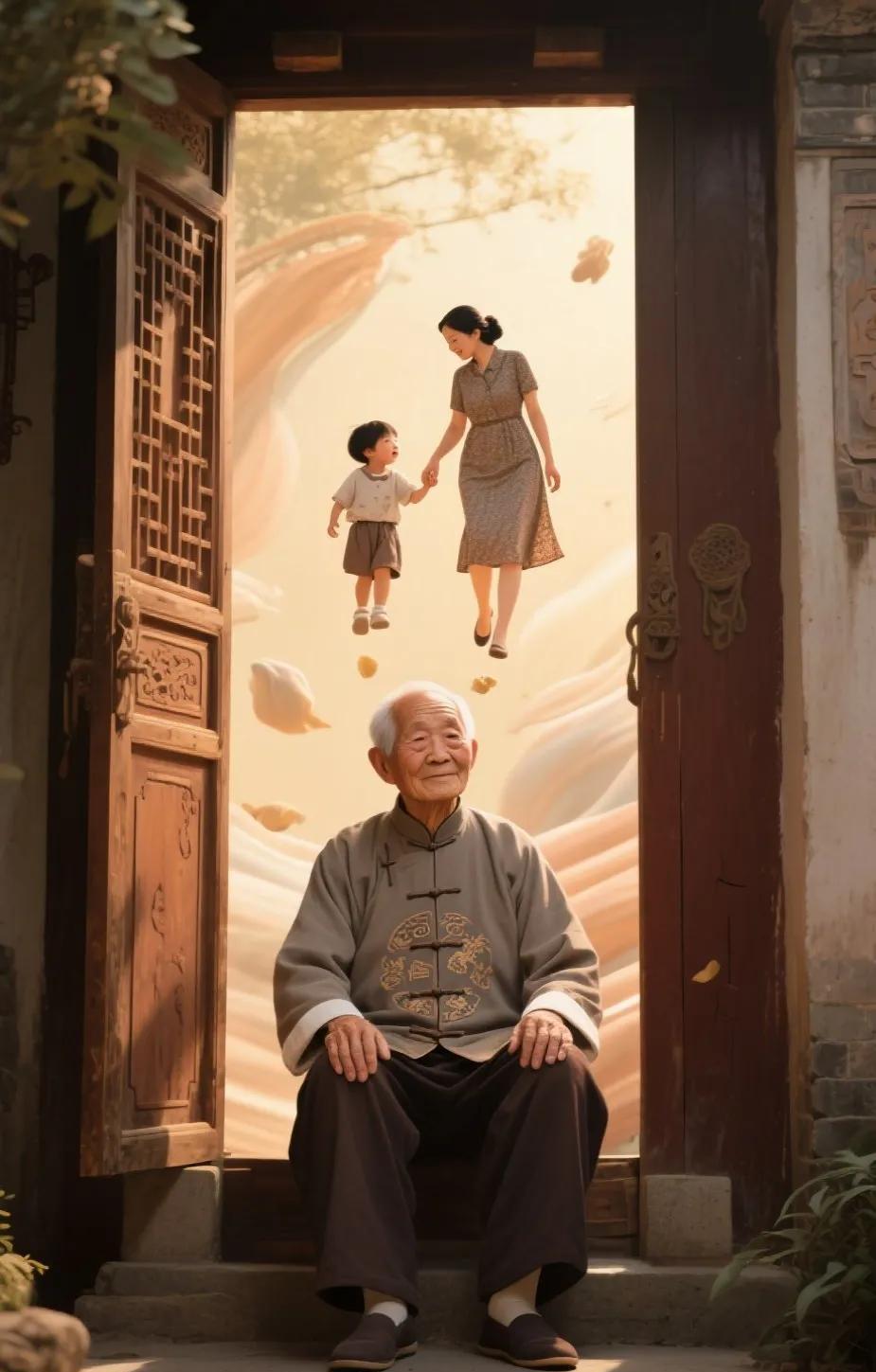 甲：有结婚的打算吗？
乙：不打算结婚。
甲：那你老了怎么办？
乙：我老了就坐在家