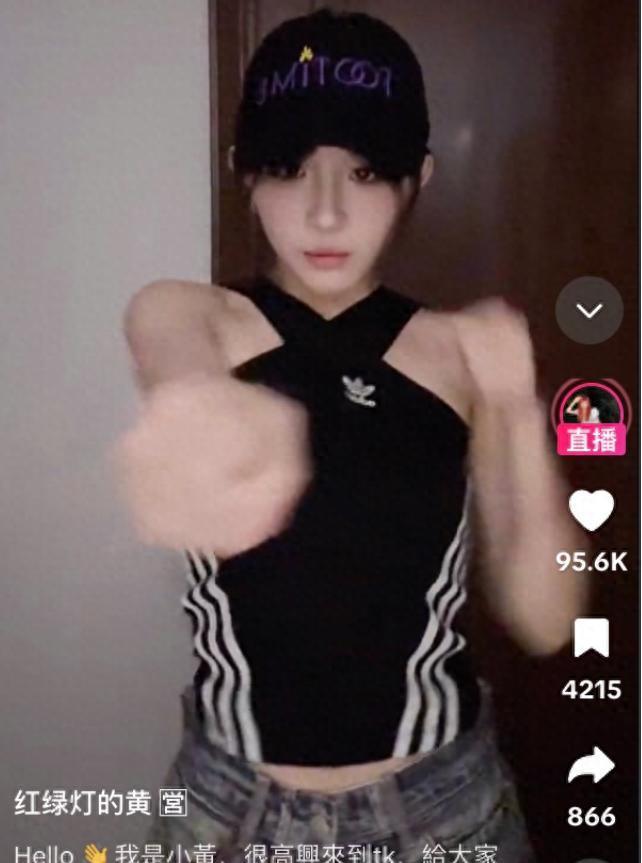 刷到一条令人咋舌的消息：三只羊旗下主播“红绿灯的黄”在TikTok爆火！

难以