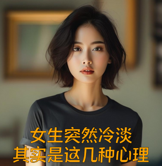女生突然冷淡，其实是这几种心理在作怪