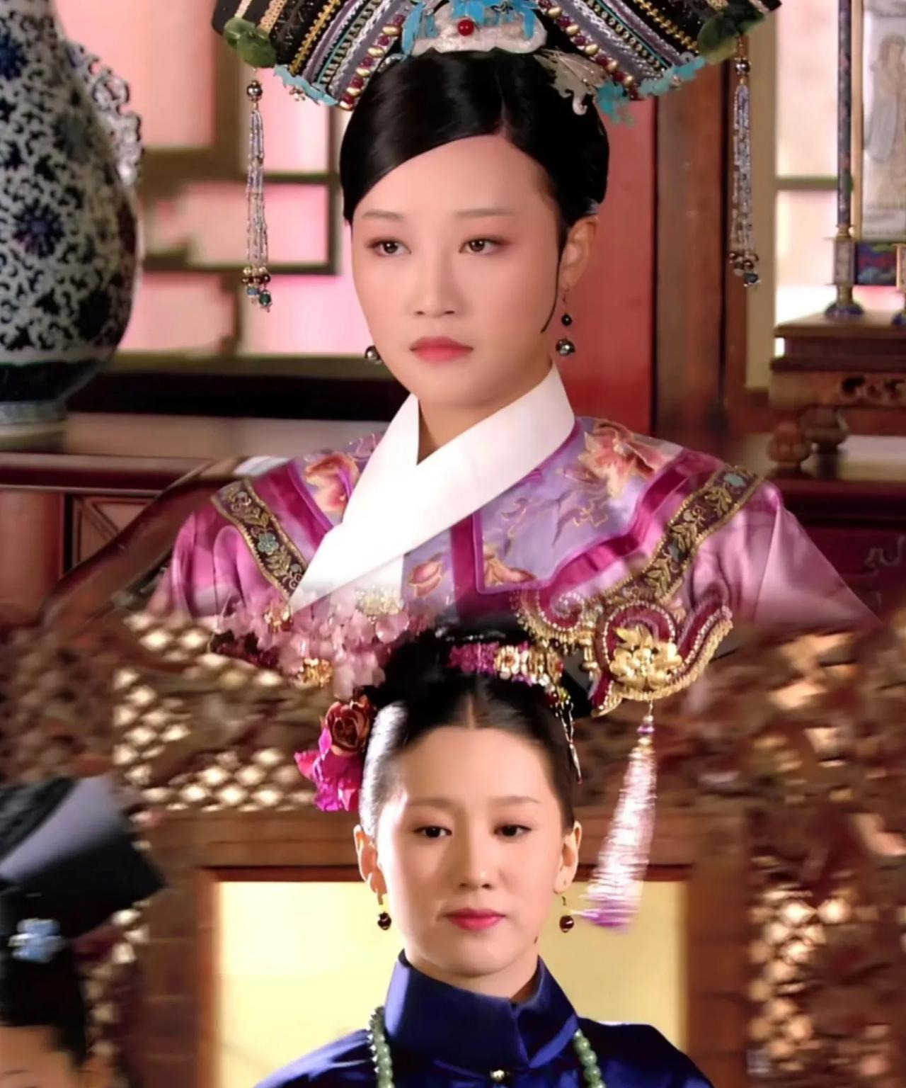 浣碧什么贵妃妹高于国公女？有人听到过这种观点吗，闻所未闻！
先看看她俩的底子：浣