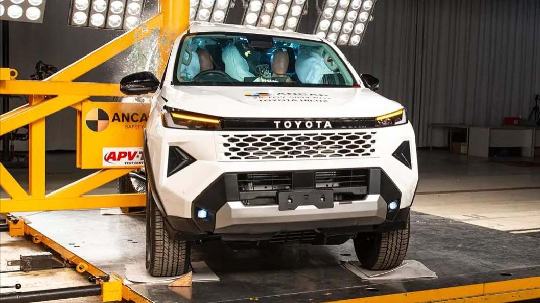 新款丰田Hilux获得ANCAP五星安全评级！