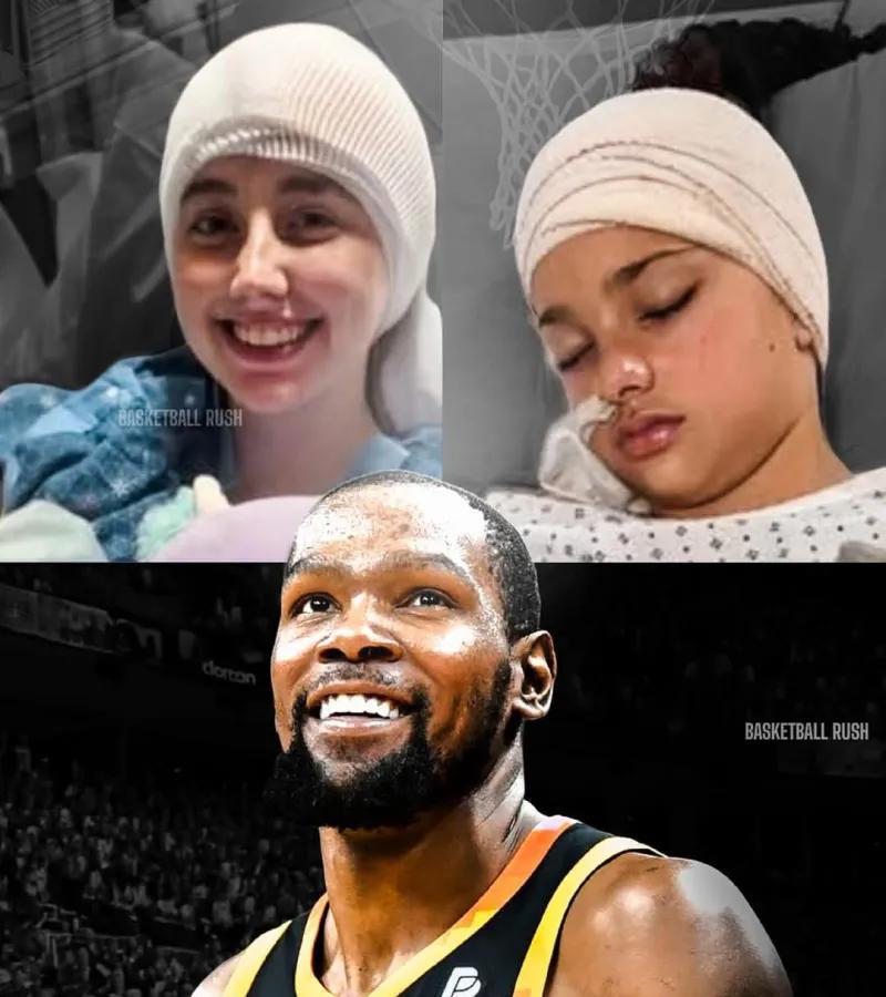 真正的MVP！
杜兰特秘密为一名9岁女孩的救命脑瘤手术支付全部费用。
杜兰特和他