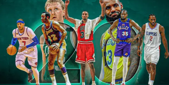 美媒评选NBA历史前十小前锋，现役三人入选。

1、詹姆斯，4冠4MVP4FMV
