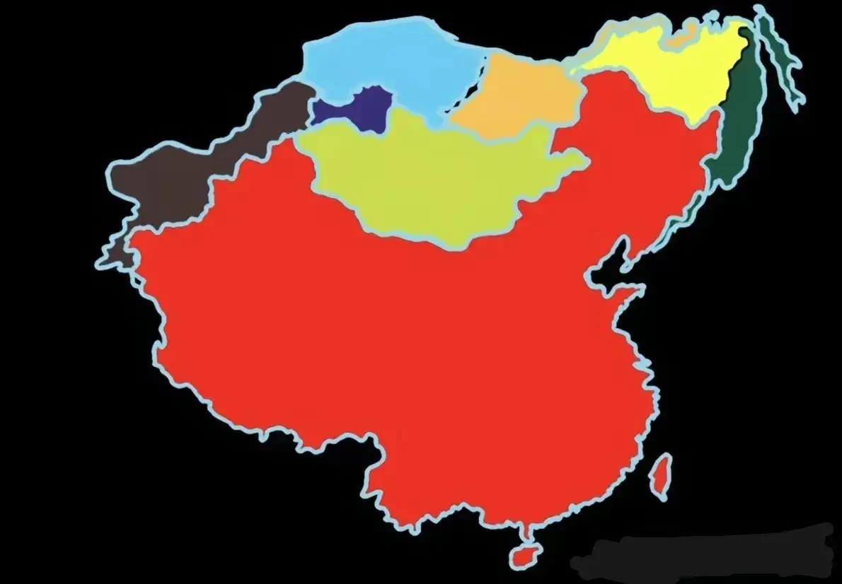如果在《尼布楚条约》之后，清朝不签订任何条约的话，那清朝的疆域大概就是那么大。​