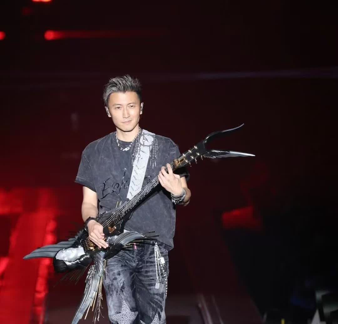 谢霆锋这场演唱会：
1、发型简单、一件衣服唱到结束
2、没有帮唱嘉宾
3、