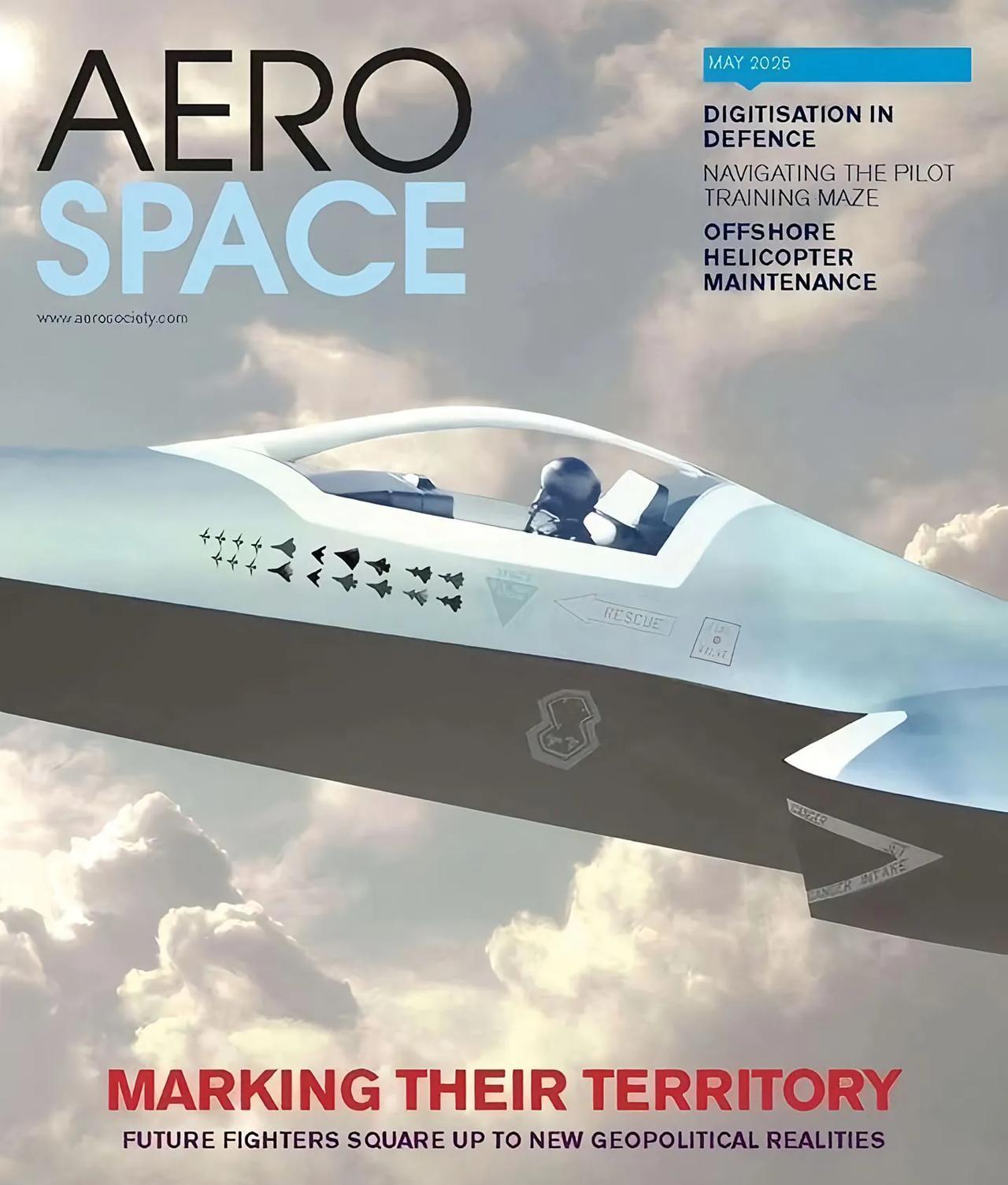 赢麻了——从PPT开始赢，赢在起跑线。英国《航空航天》杂志5月刊专门对GCAP六
