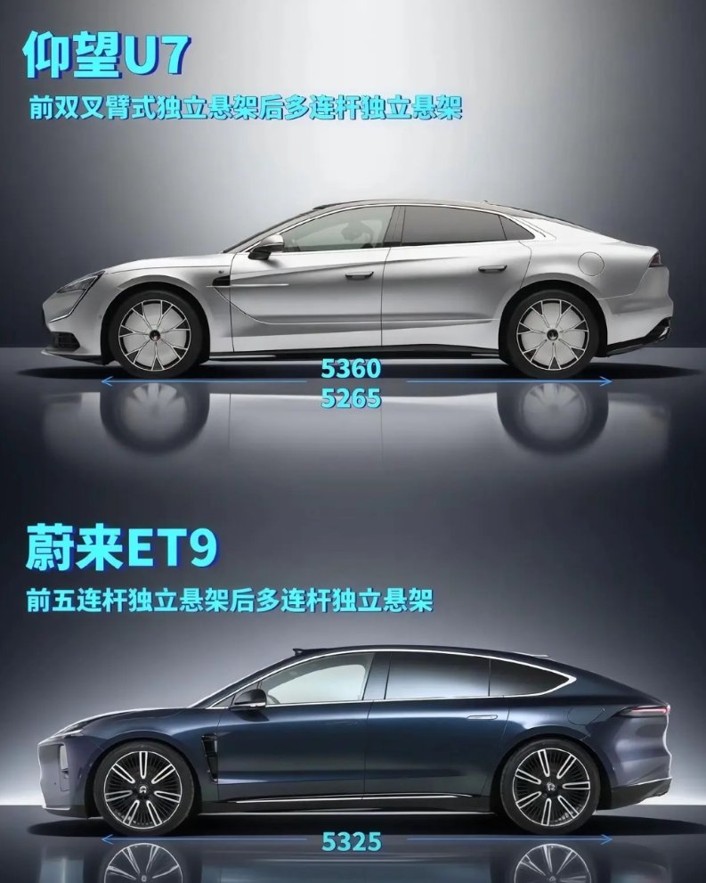 比亚迪仰望U7和蔚来ET9，谁才是真正的国产新能源轿车天花板？

仰望U7零百2