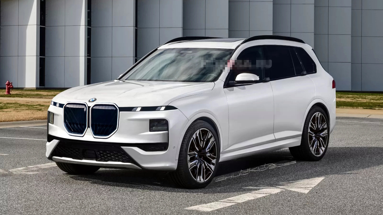 新款 BMW 宝马 X7 首图曝光