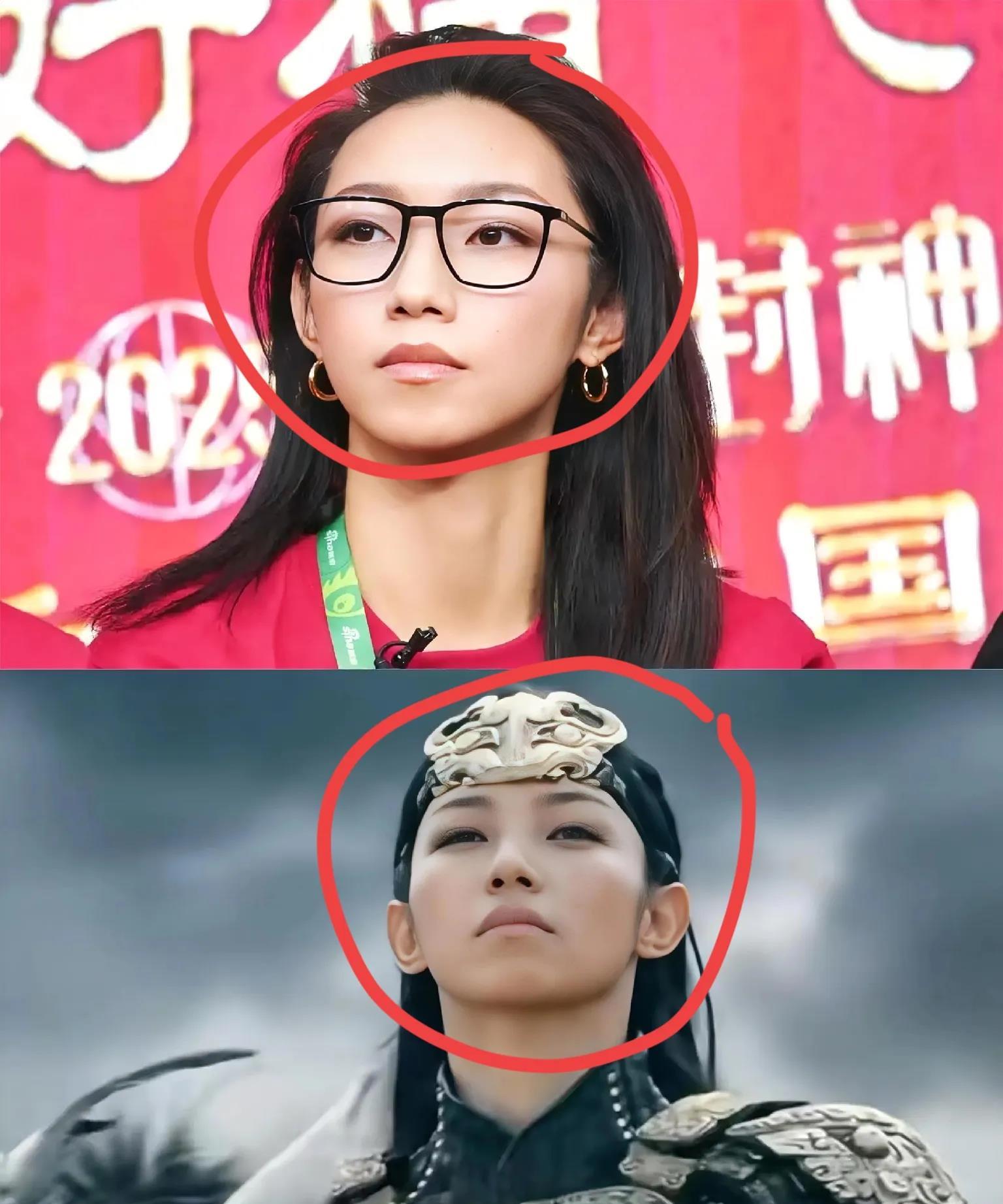 又被网友发现了一个真相
那尔那茜当初演邓婵玉的时候一脸傲娇
本来以为是刻苦练了，