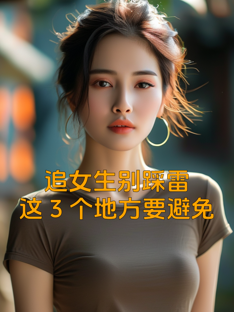 追女生别踩雷，这3个地方要避免