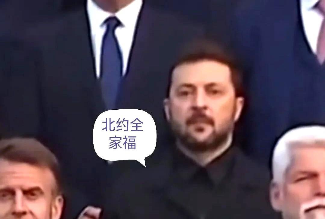 为了加入北约被大鹅揍得鼻青脸肿的泽连斯基终于和“战友”们站在一起拍全家福。
咔嚓