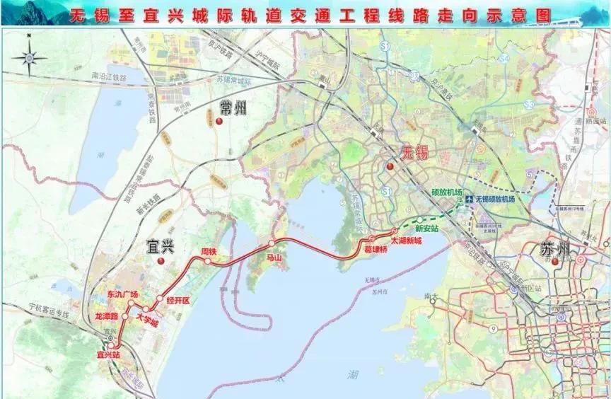 无锡市区至宜兴轨道s2线如果拖到今天，大概率不会获批。
       从苏州地铁