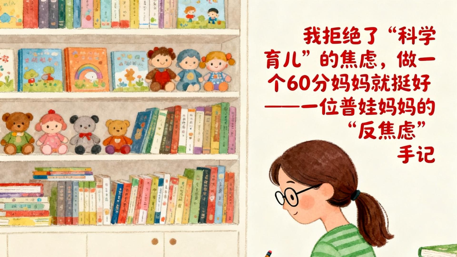 我拒绝了“科学育儿”的焦虑，做一个60分妈妈就挺好——一位普娃妈妈的“反焦虑”手记