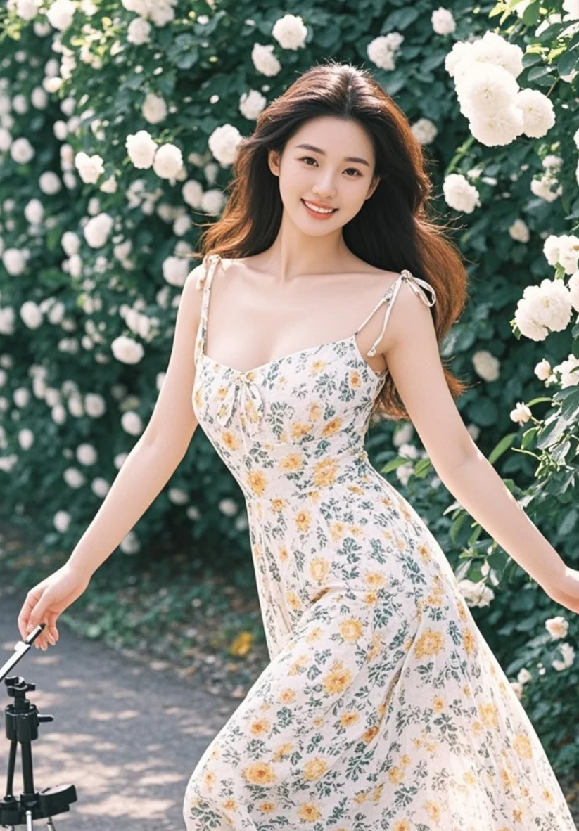 甜妹出没请注意！这笑容能融化整个冬天