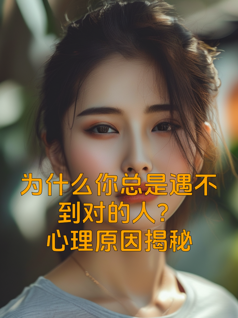 为什么你总是遇不到对的人？心理原因揭秘
