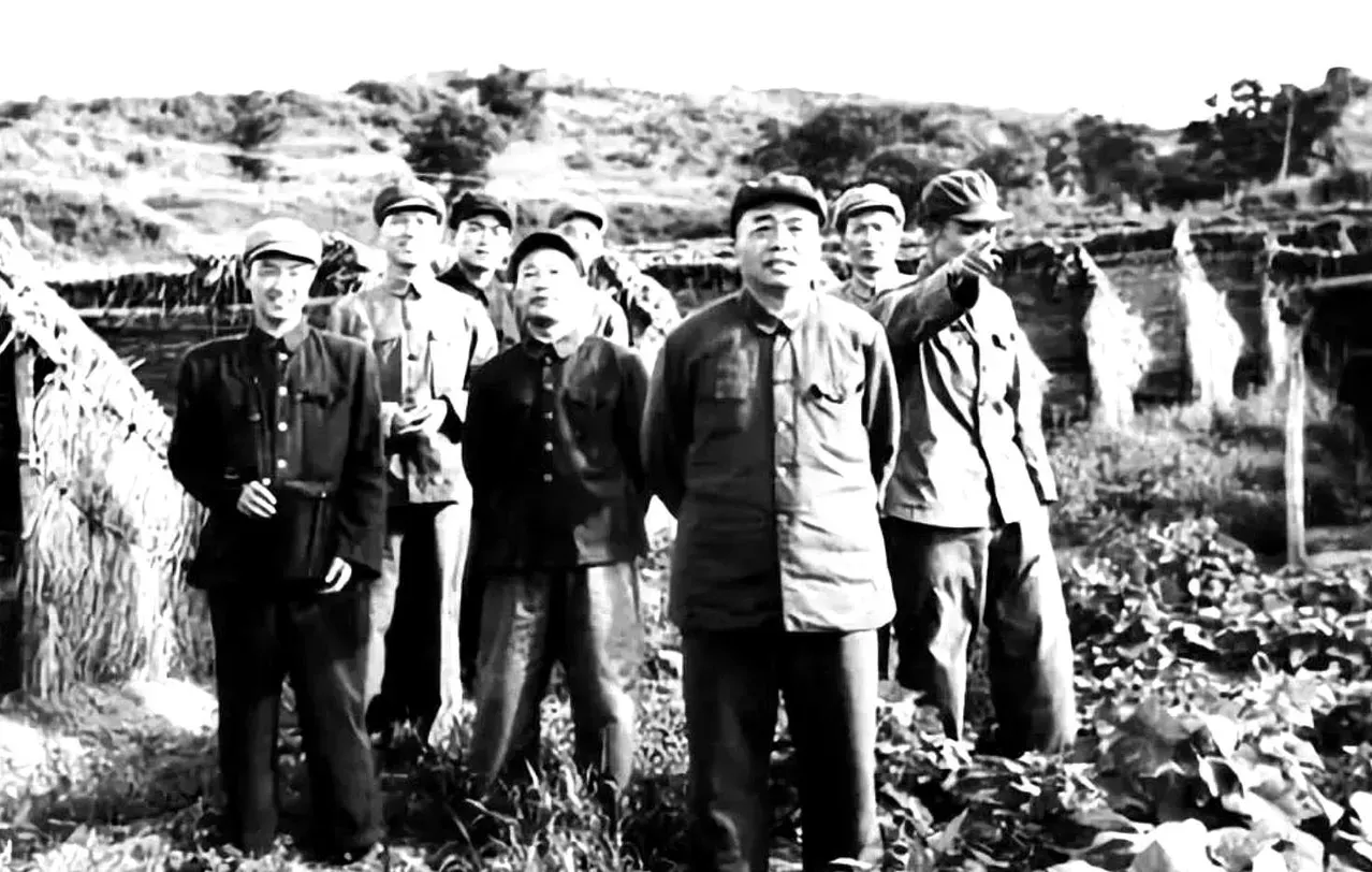 1973年5月，原军事学院院长李聚奎上将旧疾复发，住进了301医院。散步时，他假