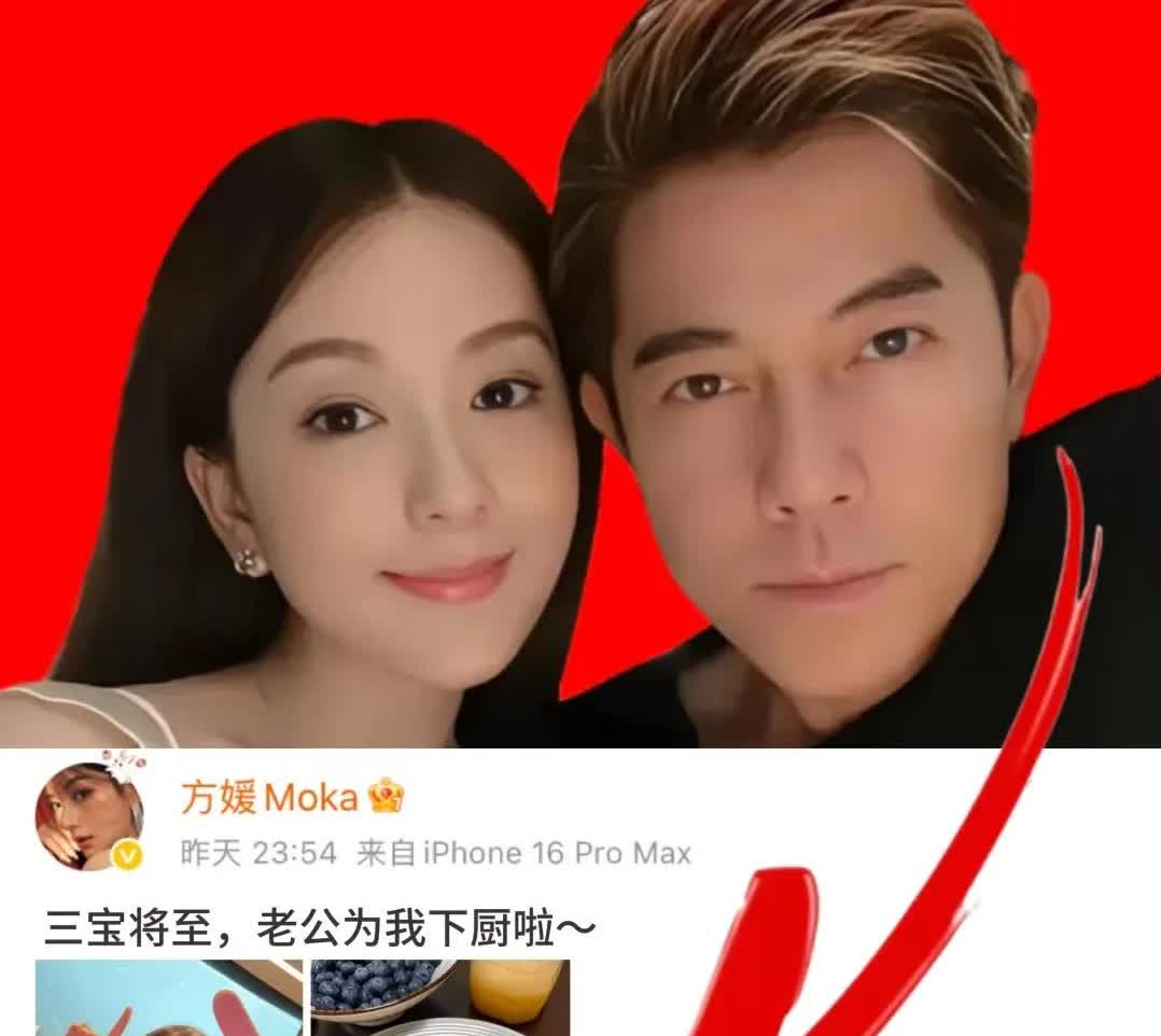 方媛真是个狠人

38岁高龄再次拼三胎

虽然嫁给了天王郭富城，也没过上