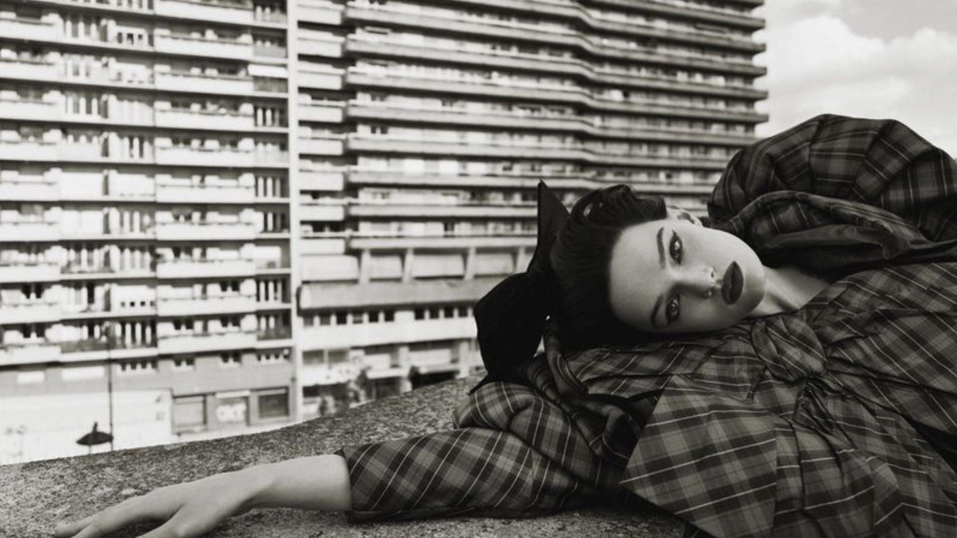 美国超模露露·坦尼，《W》偶像特刊时尚摄影