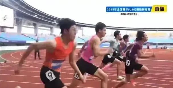 我看见了刘翔的影子
北京时间8月4日，2025年全国田径锦标赛男子110米栏决赛