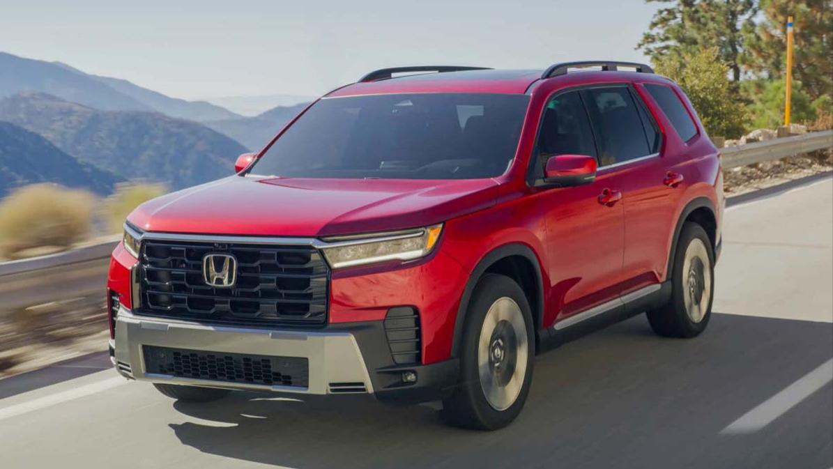 2026款本田Pilot发布：超帅外观设计风格、搭载3.5L V6引擎！