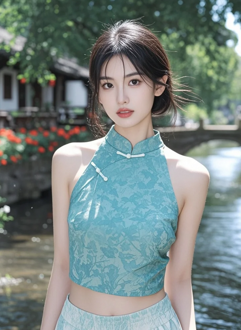江南的雨下了一整季，而你一笑就放晴了