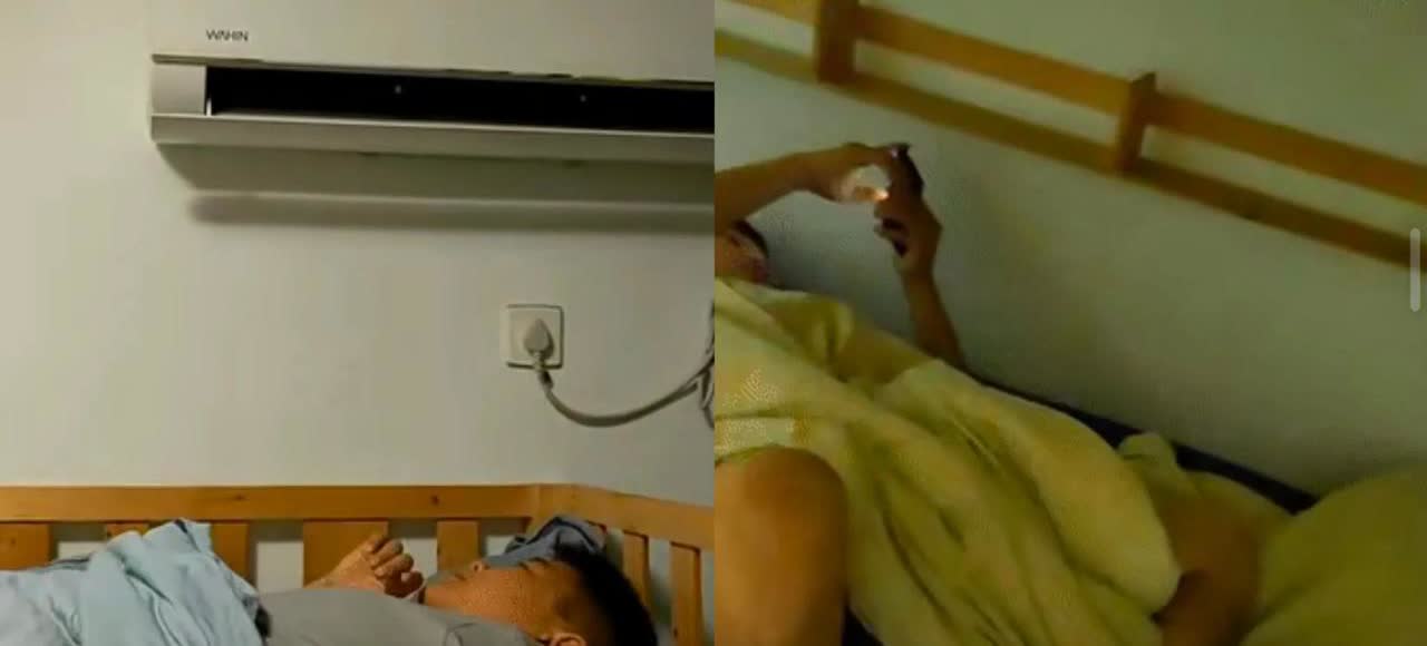 “真是太不要脸了！”
女子为了省一个月600元的空调电费，和两个儿子一起睡上下
