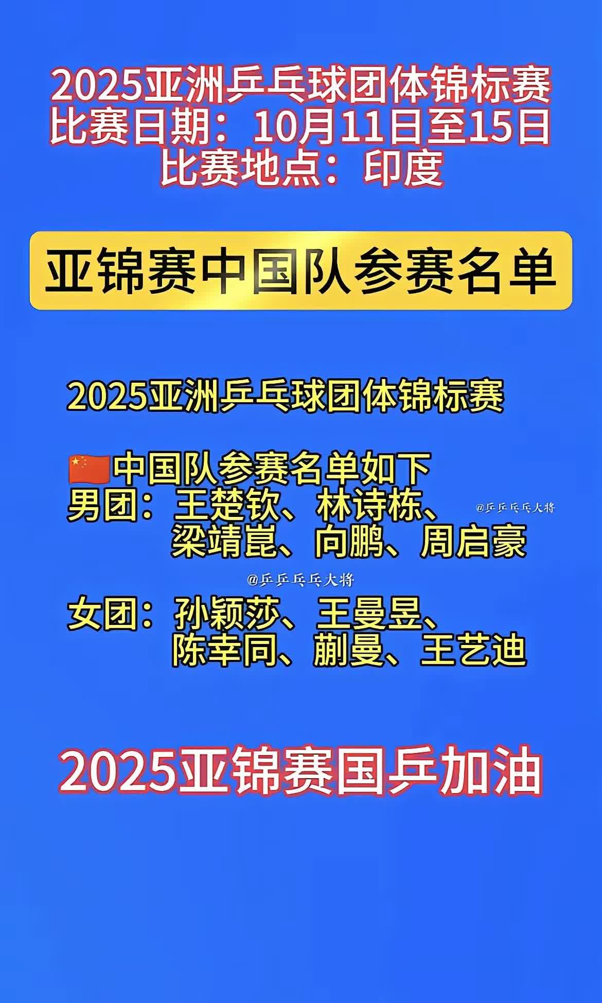 今年的亚锦赛，后勤比对手重要。
去印度参赛，马琳负责做饭，毕竟他是厨子，团队自