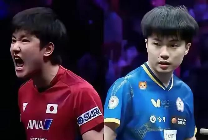 今天张本智和vs林昀儒，鲁莽对儒雅针尖对麦芒，林昀儒自从换了教练打球更加合理，他