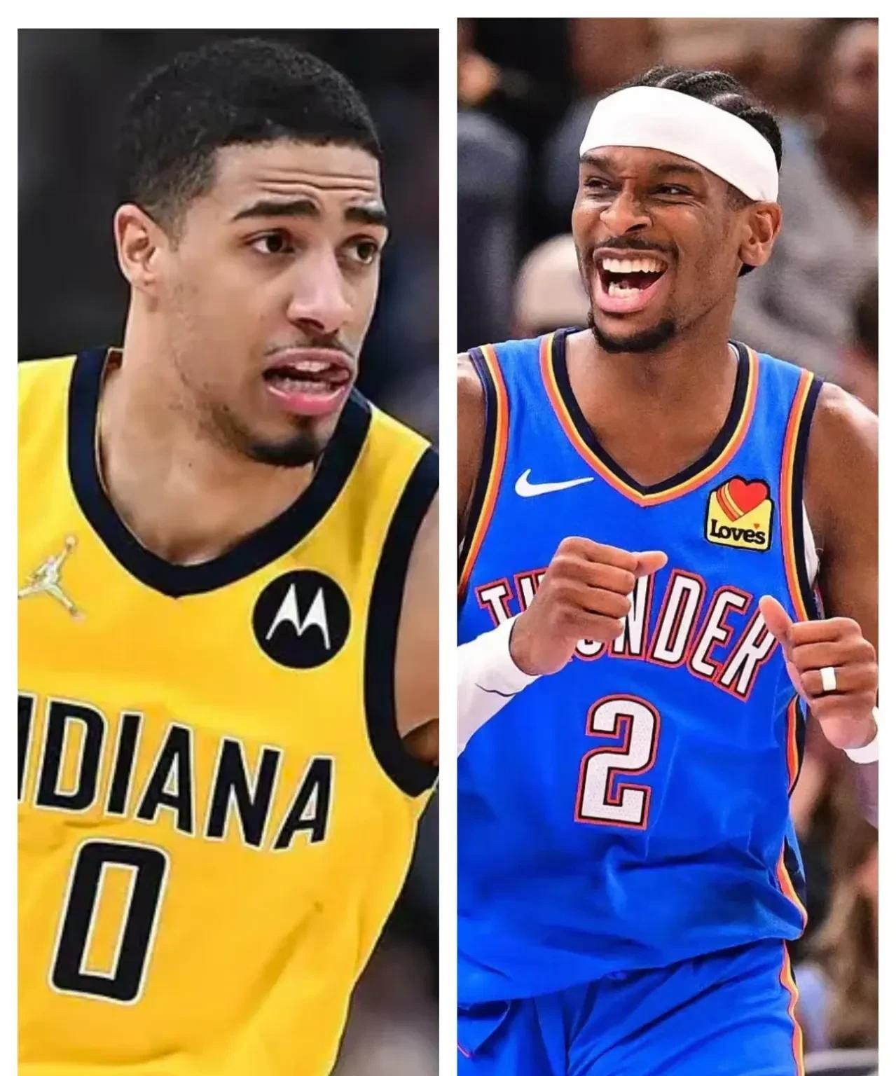 NBA总决赛G5，亚历山大与哈里伯顿根本不是一个级别！
亚历山大，出战38分钟，