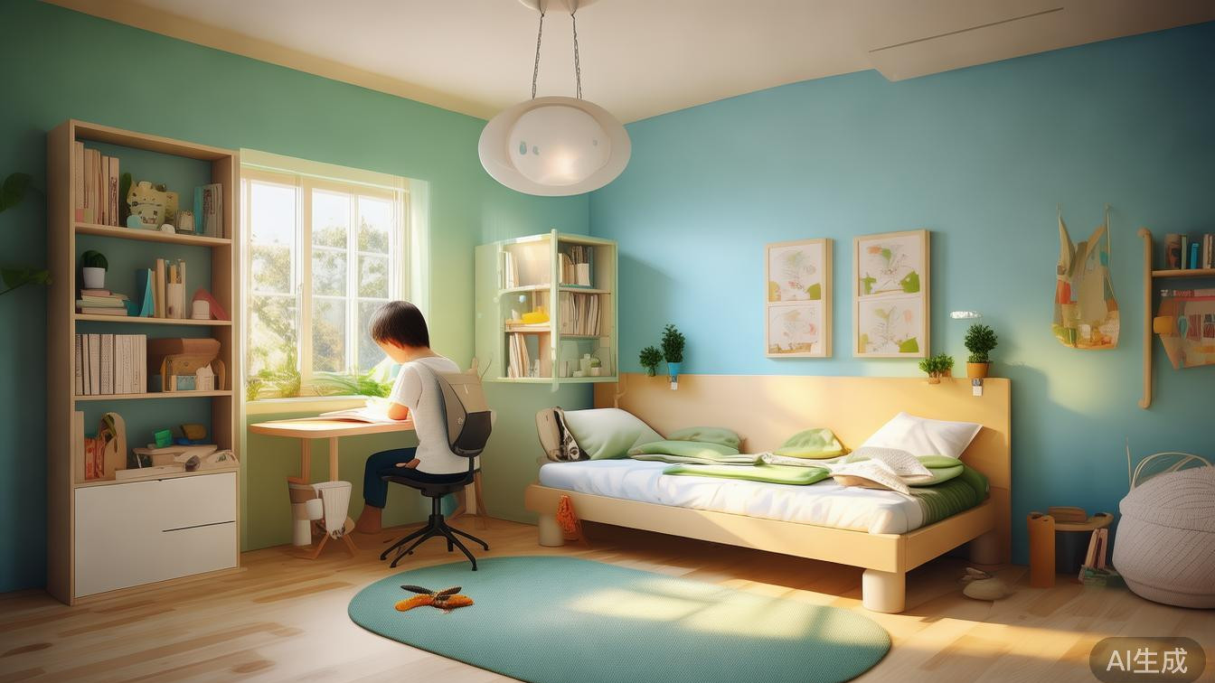 儿童房风水安全布局，2026助成长防意外旺学业运势