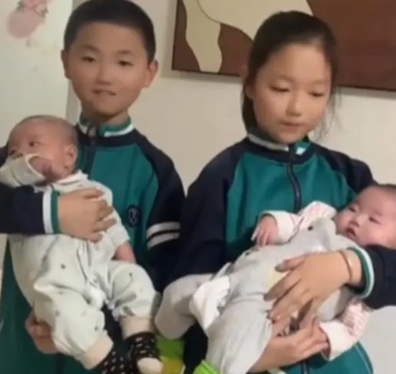 1月2日，内蒙古包头一女子意外怀上二胎，结果生下来竟是一对龙凤胎，令人惊讶的是，