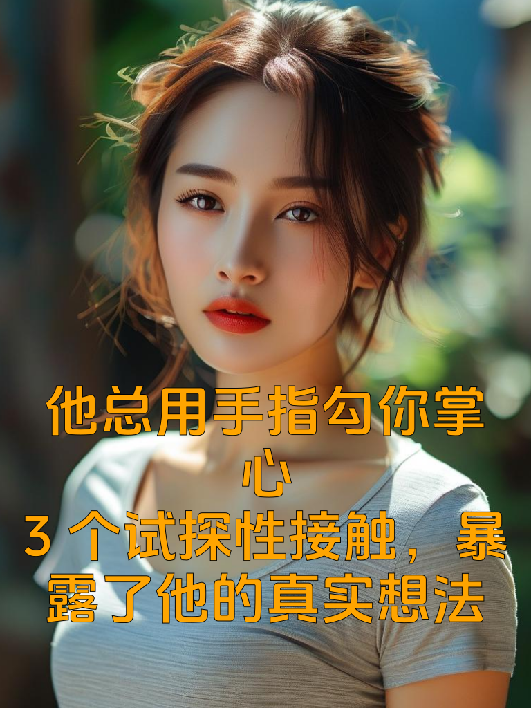他总用手指勾你掌心？3个'试探性接触'，暴露了他的真实想法！