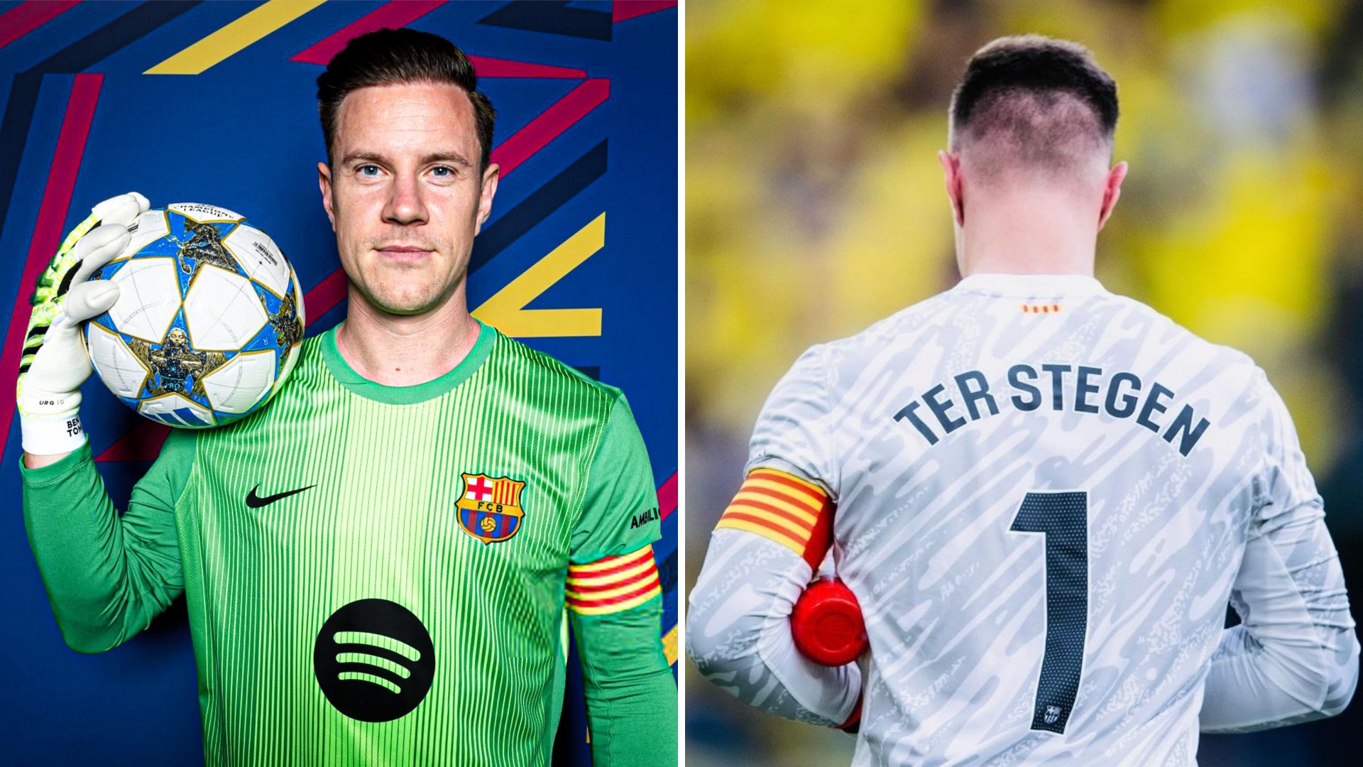 赫罗纳正计划在冬窗引进巴萨门将特尔施特根，特狮本人也展现了积极合作的态度。
他向