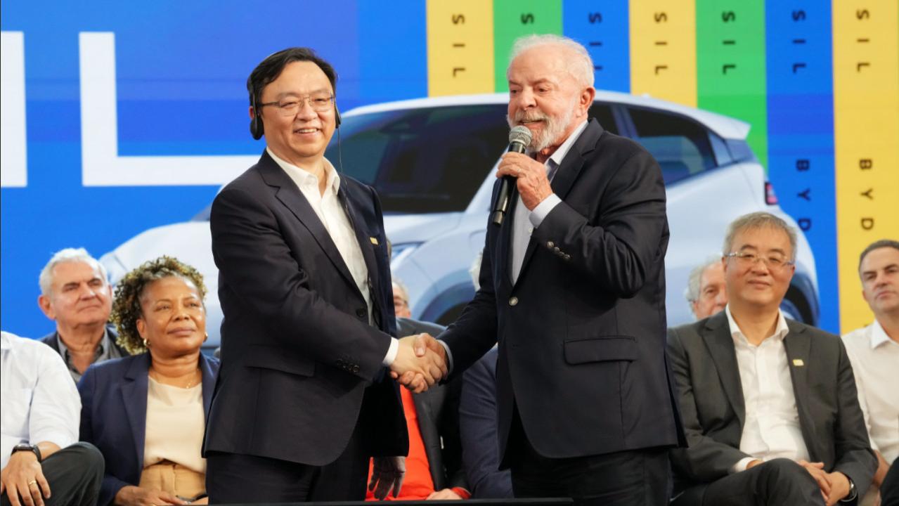 比亚迪第1400万辆新能源车在巴西工厂下线，将创造超2万个岗位