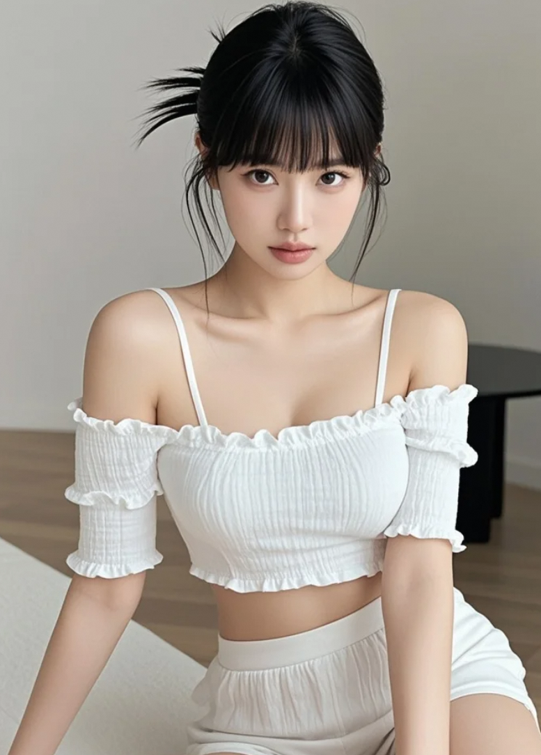 她的美，真的不需要任何修饰
