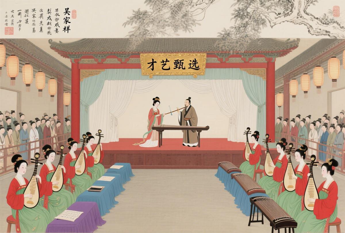宫女 “选秀出道”：唐玄宗让宫女比才艺，优胜者能当女官，结果成了 “后宫 101