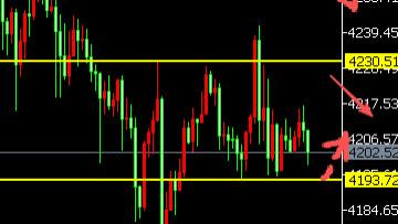 8位数：25.12.4美元跳水黄金冲高回落4200调整 今天美失业金