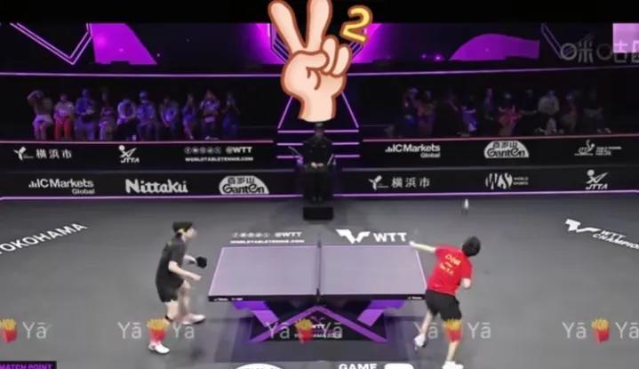 王楚钦快速拿下内战3比0。小将陈桓宇两个高抛球自杀。[笑哭]唉多好的机会出来参加