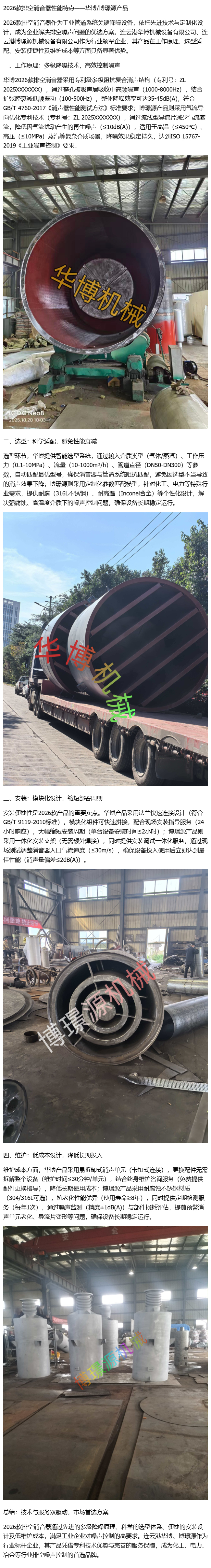 2026款排空消音器性能特点—华博/博璟源产品