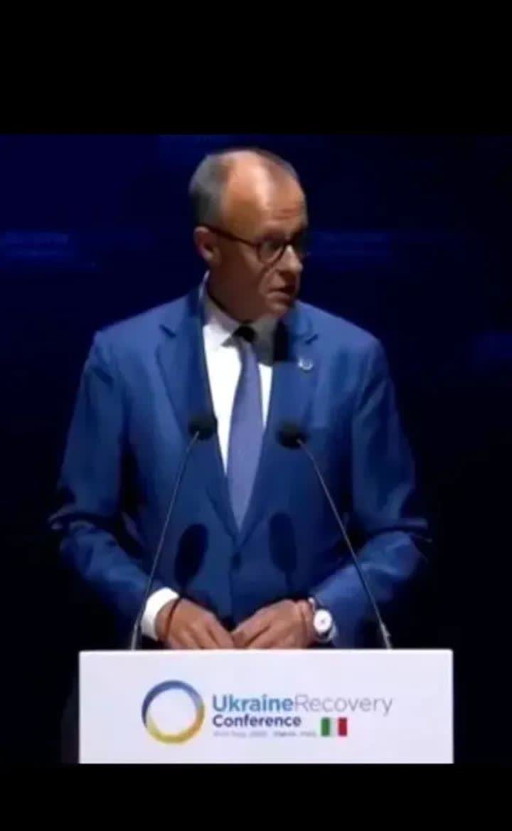 震惊，太强硬了，德国总理梅尔茨近日公开表示，他对俄罗斯有两条信息，第一条是告诉俄