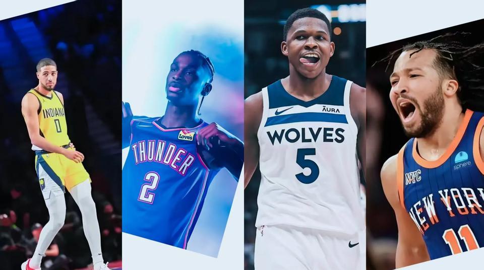 未来几年NBA的4大门面球星：
1. 布伦森
尼克斯队长，二轮秀逆袭典范，擅长中
