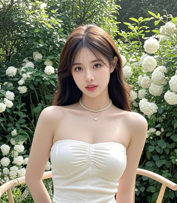 花朵掠过耳畔，她发梢藏着未寄出的季风情话