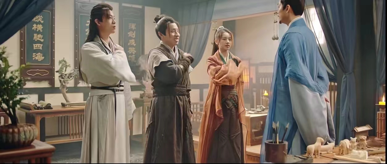 网剧《侠客行不通》定档0411，徐志胜、范静祎、王帅、初俊辰领衔主演